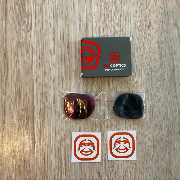 Replacement Lenses for Oakley Garage Rock Red mirror - Picture 2 of 8